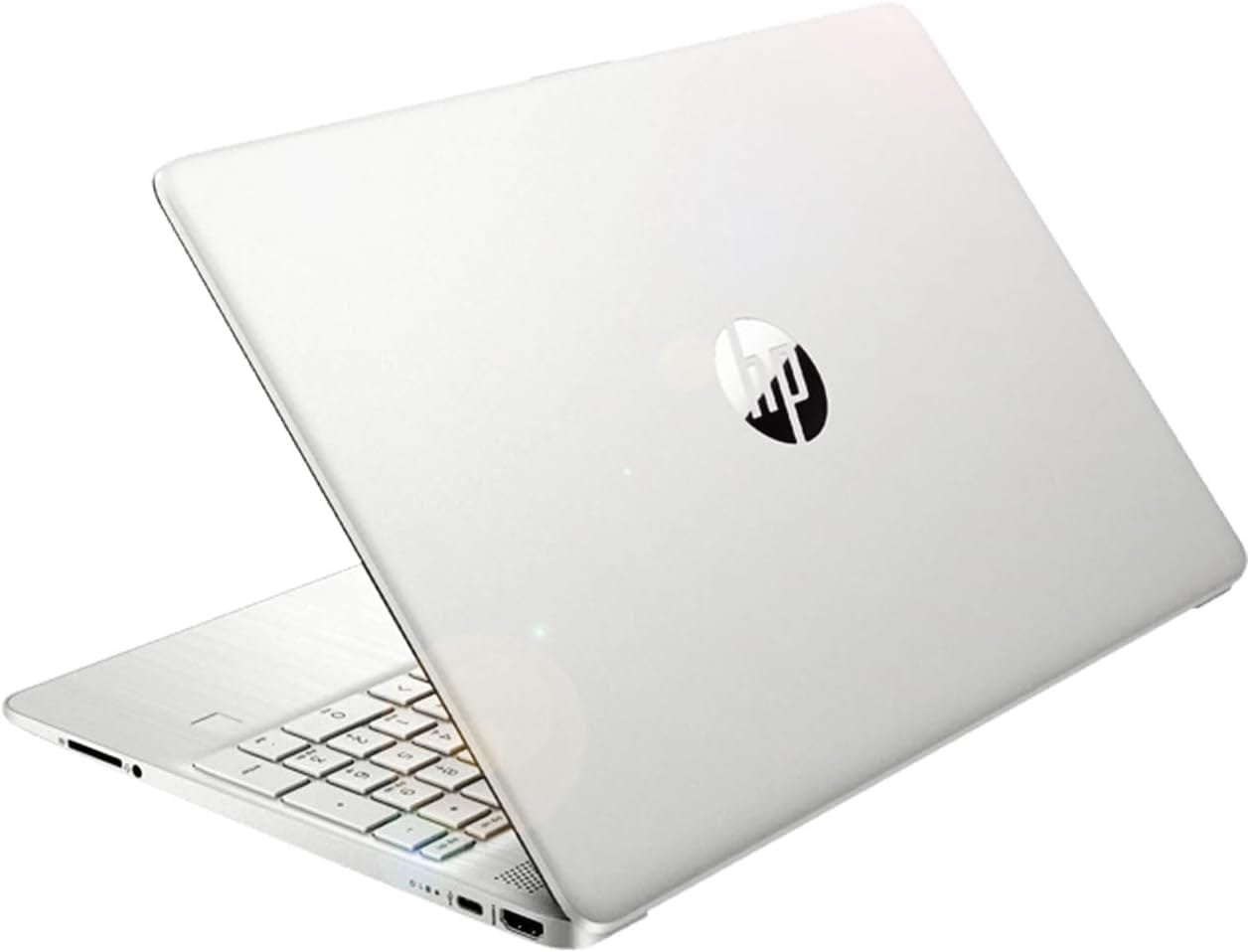 HP Essential Laptop, 15.6" FHD Display, Intel Core i3-1215U, 12GB RAM, 512GB PCIe SSD, Fingerprint Reader, Webcam, Type-C, HDMI, SD Card Reader, Wi-Fi, Windows 11 Home, Silver - Image 3