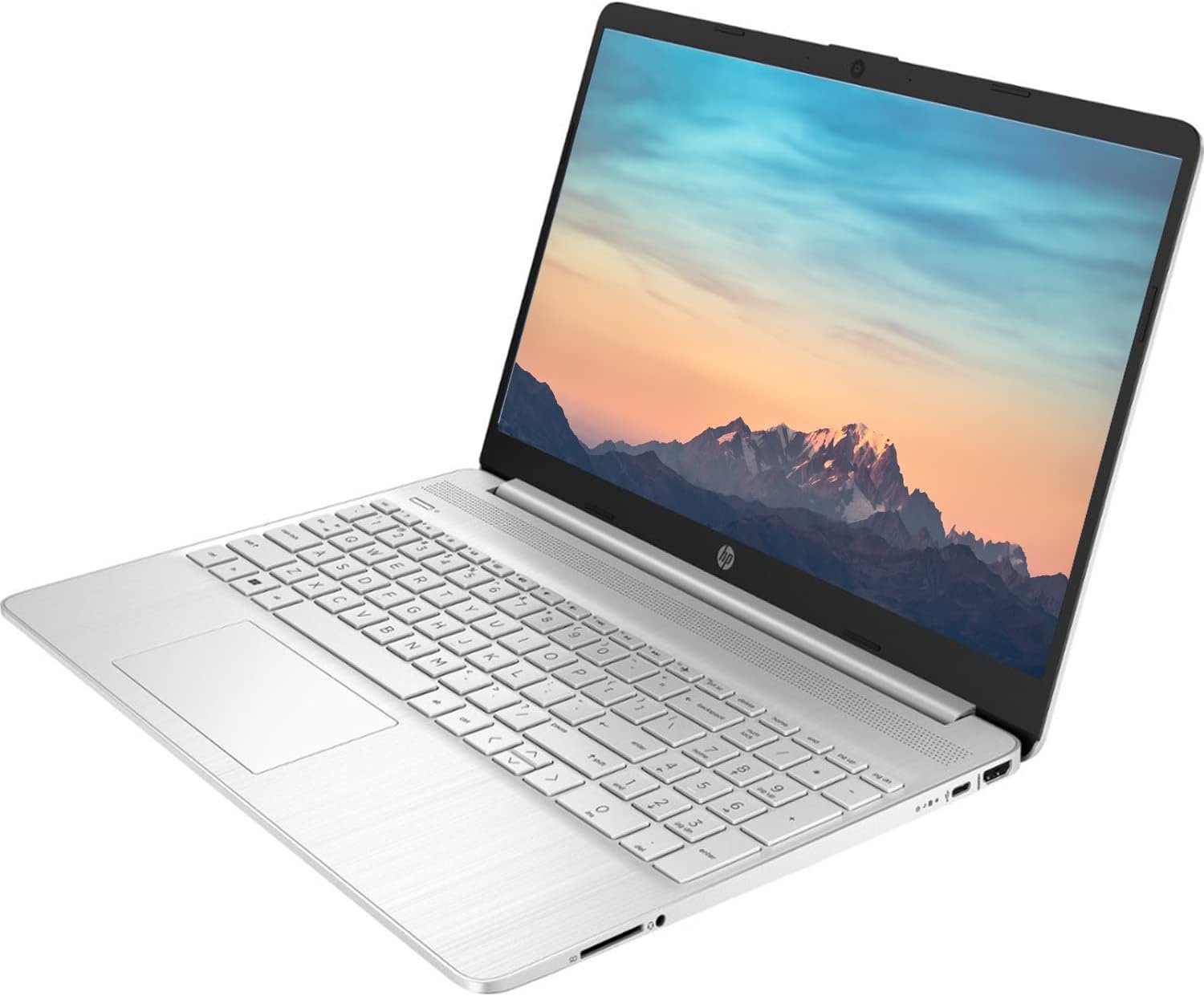 HP Notebook Laptop, 15.6" HD Touchscreen, Intel Core i3-1115G4 Processor, 32GB RAM, 2TB PCIe SSD, Webcam, Type-C, HDMI, SD Card Reader, Wi-Fi, Windows 11 Home, Silver - Image 3
