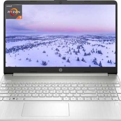 HP 2023 Laptop, 15.6″ Touchscreen Display, Intel Core i3-1115G4 Processor(Beat i5-1035G4), 8GB RAM, 256GB SSD, WiFi, Bluetooth, Numeric Keypad, Windows 11 Home in S Mode, Silver