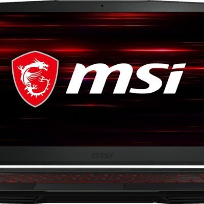 MSI GF63 Thin Gaming Laptop, 15.6″ FHD 144Hz, Intel i5-11400H, RTX 3050, 16GB RAM, 512GB NVMe SSD, Windows 11, Aluminum Black