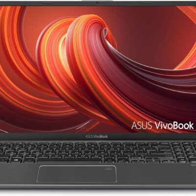 ASUS VivoBook 15 Thin and Light Laptop, 15.6? FHD Display, Intel i3-1005G1 CPU, 8GB RAM, 128GB SSD, Backlit Keyboard, Fingerprint, Windows 10 Home in S Mode, Slate Gray, F512JA-AS34