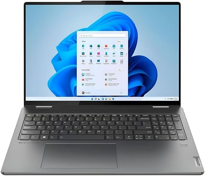 Lenovo - Yoga 7i 2-in-1 16" 2K Touchscreen Laptop - Intel Core Ultra 5 125U with 16GB Memory - 512GB SSD - Storm Grey 83DL0000US - Image 3