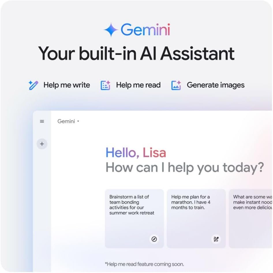 Acer Chromebook Plus 514 Laptop with Google AI ? 14" Full HD 1920 x 1080 IPS Touch Display | Intel Core i3-N305 | 8GB LPDDR5 | 128GB SSD | Wi-Fi 6E | FHD Camera | Chrome OS | CB514-4HT-375Z - Image 3