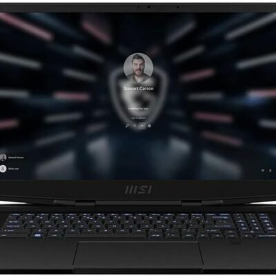 MSI Stealth GS77 Gaming Laptop: Intel Core i7-12700H GeForce RTX 3060, 17.3″ FHD, 144Hz, 16GB DDR5, 1TB NVMe SSD, USB-Type C, Thunderbolt 4, CNC Aluminum, Win 11 Home: Core Black 12UE-046