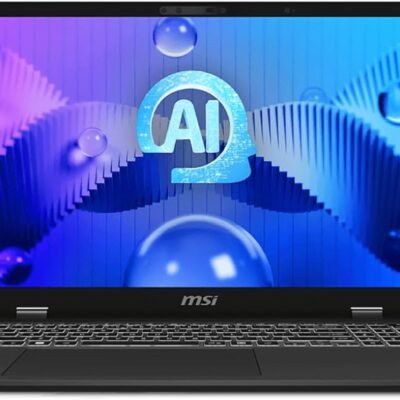MSI Prestige 16 AI Studio B1VFG-091US 16″ WQXGA Mobile Workstation, Intel Evo Core Ultra 7-155H 1.4GHz, 32GB RAM, 1TB SSD, NVIDIA GeForce RTX 4060 8GB, Windows 11 Pro, Stellar Gray