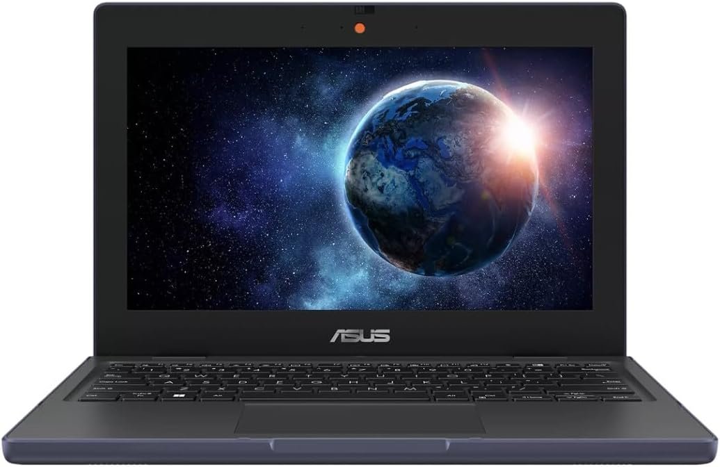 Asus BR1102FGA-YS14T 11.6" Touchscreen 2 in 1 - Rugged & Spill Resistant Notebook - HD 1366 x 768 - Intel Celeron N100 Quad-core (4 Core) - 4 GB On-board Memory - 128 GB SSD - Win11 Pro - Mineral Gray - Image 2