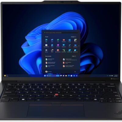 Lenovo Gen 12 ThinkPad X1 Carbon Laptop with Intel Ultra 7 165U vPro Processor, 14″ WUXGA 100% sRGB Touchscreen, 32GB 6400MHz RAM, 1TB Gen4 Performance SSD, FHD+ IR+ RGB Camera, and Windows 11 Pro