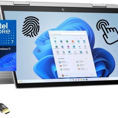 HP Envy 2-in-1 Laptop, 14″ FHD Touchscreen Display, Intel Core 7-150U (10-Cores Beats i7-1355U), 16GB RAM, 512GB PCIe SSD, WiFi 6E, Backlit KB, FP Reader, Webcam, USB-C, HDMI, PDG HDMI, Win 11 Pro