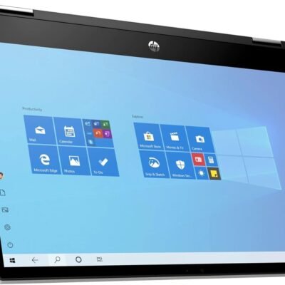 HP Pavilion x360 Convertible 14-inch Laptop, 11th Generation Intel Core i5-1135G7 processor, Iris Xe Graphics, 8GB RAM, 256 GB SSD, Windows 11 Home (14-dw1025nr, Natural silver)