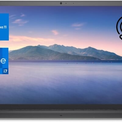 Dell Inspiron 3520 15.6″ Touchscreen i7 Laptop, 15.6″ FHD Touchscreen, Intel Core i7-1255U, 32GB RAM, 1TB SSD, Numeric Keypad, Webcam, SD Card Reader, HDMI, Wi-Fi, Windows 11 Home, Black