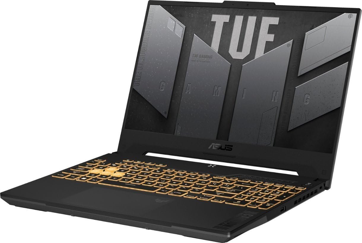Asus TUF F15 Gaming Laptop 15.6" FHD 144Hz Intel 14-Core i7-12700H (Beat i9-11950H) 32GB RAM 1TB SSD GeForce RTX 4070 8GB Graphic Backlit Thunderbolt 4 USB-C Win11 Grey + HDMI Cable - Image 5