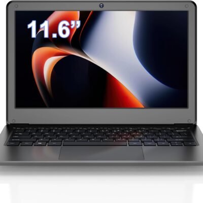 Laptop Computer Small Size, 11.6 inch Mini Laptops 128GB ROM Windows Laptop, N4000 Dual Core Processor,8GB RAM, Slim and Lightweight Notebook for Work, School, Travel, Black Laptop