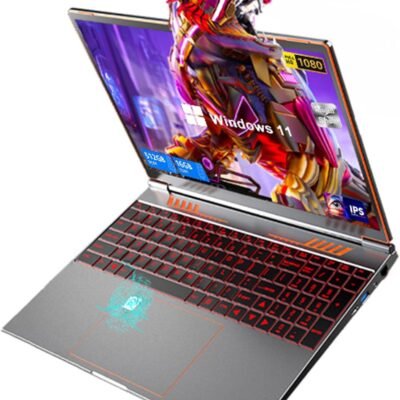 16-inch Gaming Laptop, 16GB DDR4, 512GB SSD, Intel N95, Windows 11, Backlit Keyboard, 1920P IPS Display