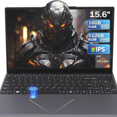15.6″ Laptop PC 16GB DDR4 512GB SSD, HD Laptop Computer AMD Ryzen 5 3500U Processor AMD Integrated Graphics computer with Touch ID 2.4/5G WiFi Bluetooth USB 3.0 WPS office for Students/Gaming laptop
