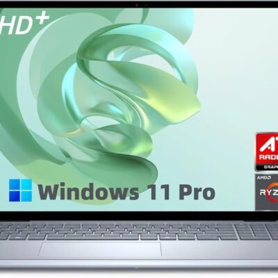Dell 2024 Inspiron 16 Laptop, 16″ FHD+ Display, AMD Ryzen 7-8840U(8-Core), 32GB DDR5, 1TB SSD, Wi-Fi 6E, Backlit Keyboard, Windows 11 Pro & Lifetime Microsoft Office, with External CD/DVD Drive