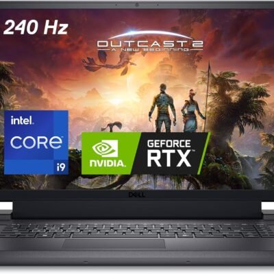 Dell G16 7630 Gaming Laptop – 16-inch QHD+ 240Hz 3ms Display, Intel Core i9-13900HX, 16GB DDR5 RAM, 1TB SSD, NVIDIA GeForce RTX 4070 8GB GDDR6, Windows 11 Home, Onsite Service – Metallic Nightshade