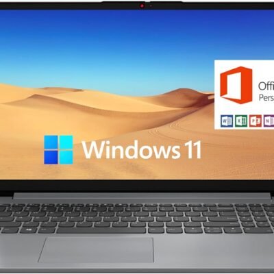 Lenovo IdeaPad Flagship Laptop, 15.6″ HD Display, Intel Dual Core Processor Up to 2.8GHz, 20GB RAM, 1TB SSD + 128GB eMMC, 1-Y Microsoft Office 365, Wi-Fi 6, Webcam, Win 11 +HubxcelAccessory
