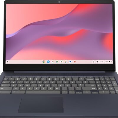 Lenovo IdeaPad 3i Chromebook, 15.6? FHD Display, Intel Celeron N4500, 8GB RAM, 64GB eMMC, 1920×1080 px, 720p Camera, Chrome OS, Abyss Blue