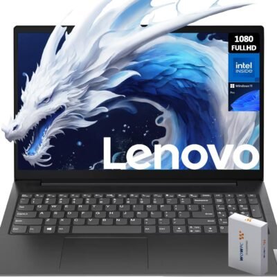 Lenovo V15 Laptop | 15.6″ FHD (1920 x 1080) Display | Intel Quad-core Processor | Ethernet RJ-45 | WOWPC Recovery USB (Windows 11 Pro, 16GB RAM | 1TB SSD)