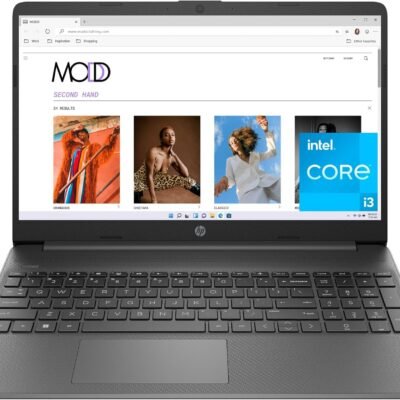 HP 15 inch Laptop, FHD Display, Intel Core i3-1215U, 8 GB RAM, 128 GB SSD, Intel UHD Graphics, Windows 11 Home in S Mode, 15-dy5599nr (2023),Grey