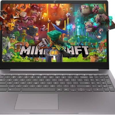 Lenovo Chromebook Flagship 15.6″ FHD Laptop Computer for Business Student, Intel Celeron N4500, 4GB RAM, 320GB Storage (64GB eMMC+ 256GB Card), WiFi 6, Long Battery, Chrome OS +MarxsolAccessory