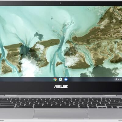 ASUS Chromebook CX1, 14″ FHD, Intel? Celeron N4500 Processor, 64GB Storage, 4GB RAM, ChromeOS, Transparent Silver, CX1400CKA-AS44F