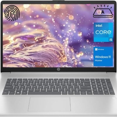 HP Essential Laptop, 17.3″ FHD Display, Intel Core i5-1334U, 32GB RAM, 1TB PCIe M.2 SSD, Wi-Fi 6, Webcam, Backlit Keyboard, Windows 11 Home, Silver