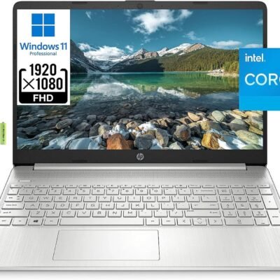 HP 15 15.6″ Full HD Business Laptop Computer [Windows 11 Pro], Intel 4-core i5-1135G7 (Beats i7-1065G7), 32GB RAM, 1TB PCIe SSD, Iris Xe Graphic, Numeric Keypad, Wi-Fi 6, BT 4.2, Webcam, w/Battery