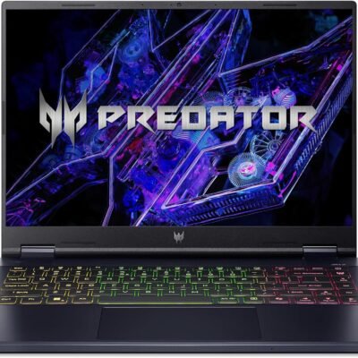 Acer Predator Helios Neo 14 Gaming Laptop | 14.5″ WQXGA+ IPS 165Hz Display | AI-Powered | Intel Core Ultra 9 Processor 185H | NVIDIA GeForce RTX 4070 | 16GB LPDDR5X | 1TB Gen 4 SSD | PHN14-51-90NF