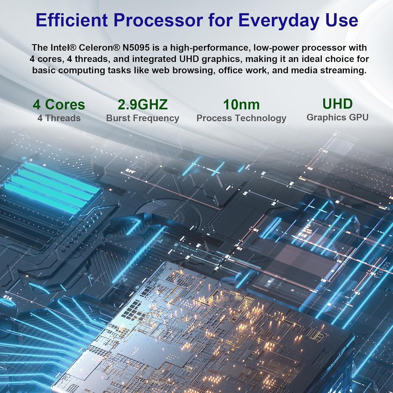 jumper 16 inch Convertible Laptop, 2 in 1 Laptop Computer with FHD 360 Degree Touchscreen, 20GB RAM 1152GB Storage, Celeron N5095, Backlit Keyboard, Fingerprint Reader, 53.2WH - Image 5