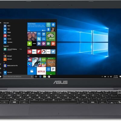 ASUS VivoBook L203MA Ultra-Thin Laptop, Intel Celeron N4000 Processor, 4GB LPDDR4, 64GB eMMC, 11.6? HD, USB-C, Windows 10 in S Mode (Switchable to Pro), L203MA-DS04, One Year of Microsoft Office 365